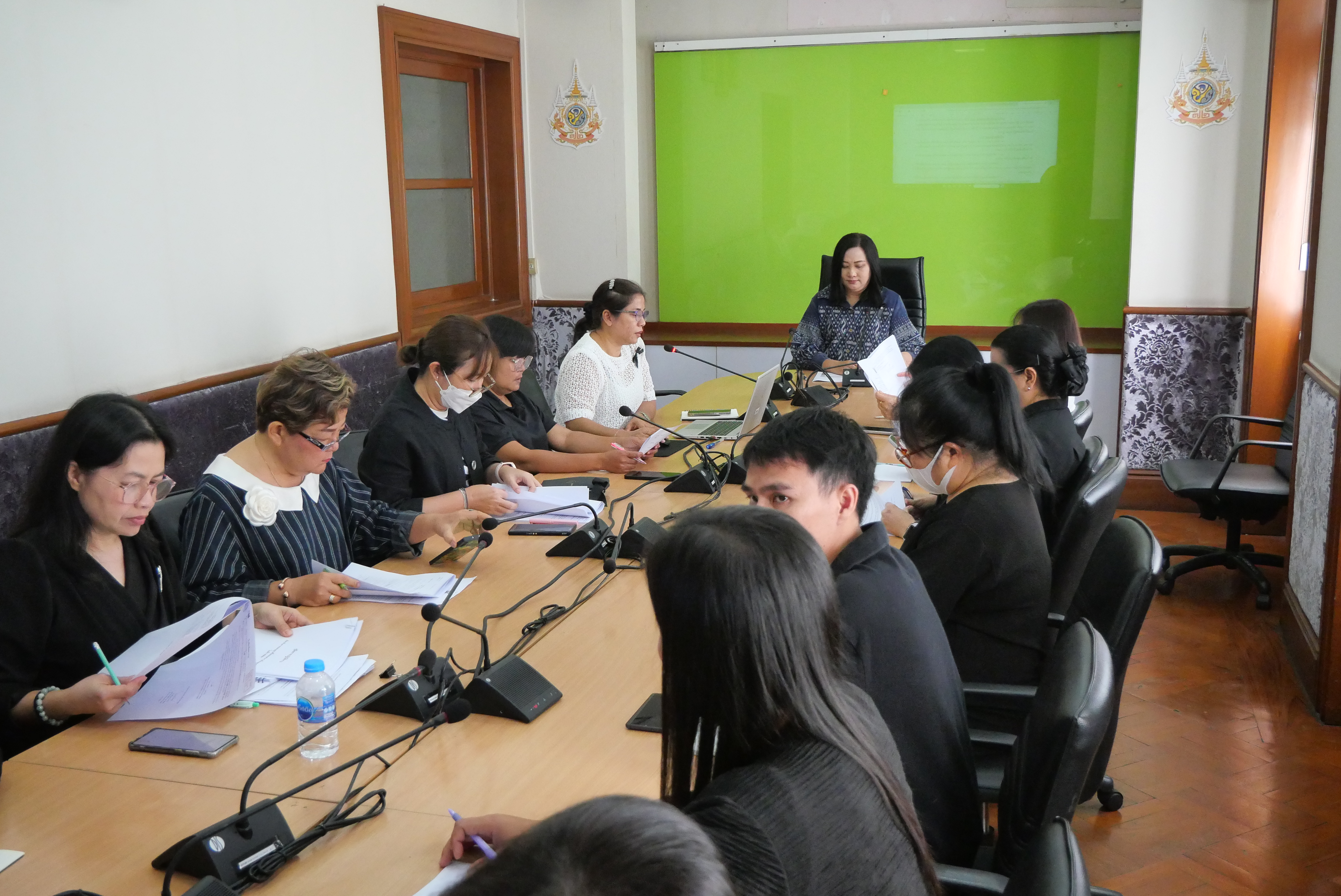 title - ประชุมคณะทำงานจัดวางระบบการควบคุมภายในและบริหารความเสี่ยงของสำนักบริหารกลาง ครั้งที่ 1/2569